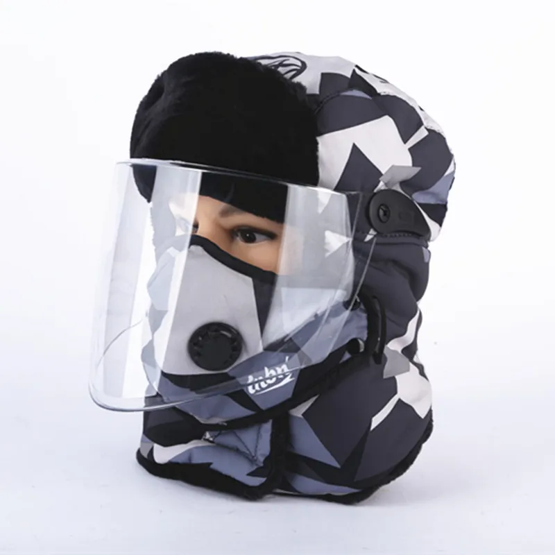 OutdoorsWinter маска для катания на лыжах и сноуборде, велоспорта, сохраняющая тепло, ветрозащитные наушники, маска для защиты глаз, Балаклава, маска для походов