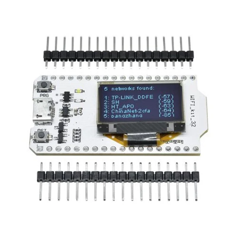 0,96 дюймов ESP32 Bluetooth WiFi OLED синий дисплей модуль CP2102 32M Flash 3,3 V-7 V интернет-макетная плата для Arduino