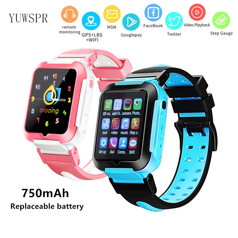 4G Smart Horloge Voor Kinderen 1.54 \
