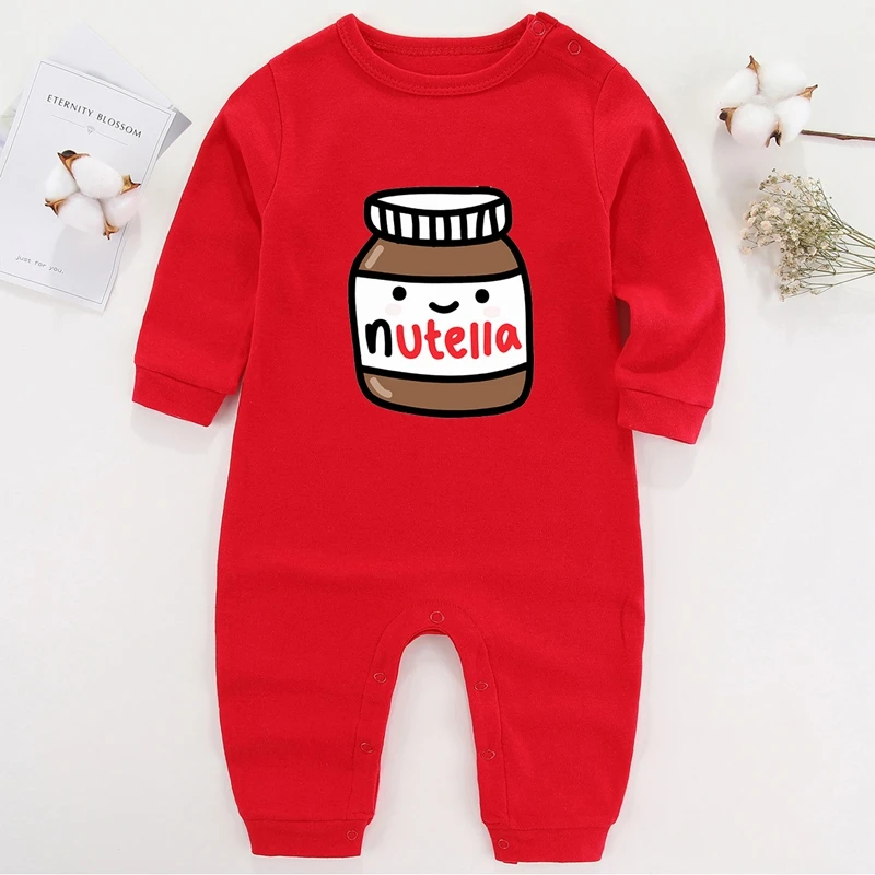 Baby Girl Photography Outfits Jumpsuit for Kids Winter Baby Boy Winter Romper Nutella Clothes for Newborn Cartoon Costume best Baby Bodysuits