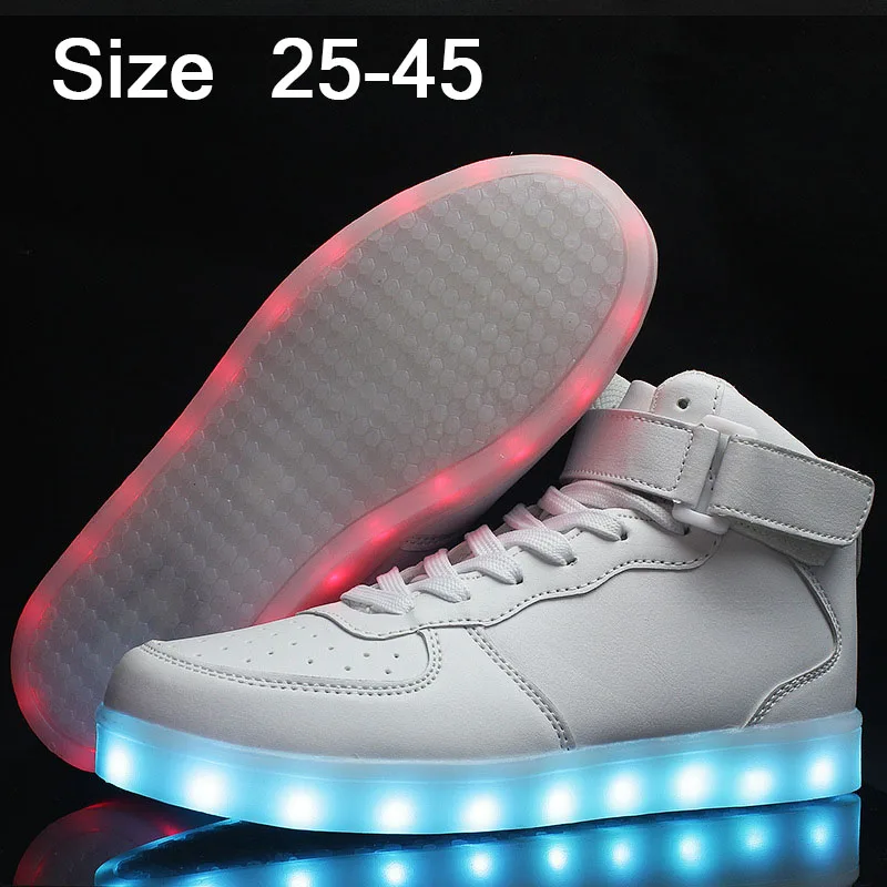 Светящиеся кроссовки с USB; Baskets Femme; Светодиодный светильник; детская обувь для мальчиков; Светящиеся кроссовки; Chaussure Enfant; Светодиодный; тапочки; 32