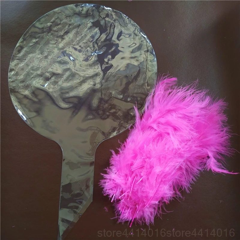 100p перо+ 1p 12 дюймов BoBo шар прозрачный ПВХ шар DIY Свадьба День Рождения Вечеринка Рождество украшение Гелиевый шар 5 Вт - Color: Rose red