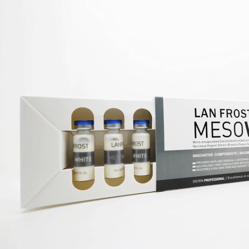 2pc BB Cream White 4 оттенка BB крем светящийся DLD сыворотка 5 мл/бутылка Meso белая осветляющая сыворотка натуральный телесный консилер макияж CC основа - Цвет: 2pc BB Cream White