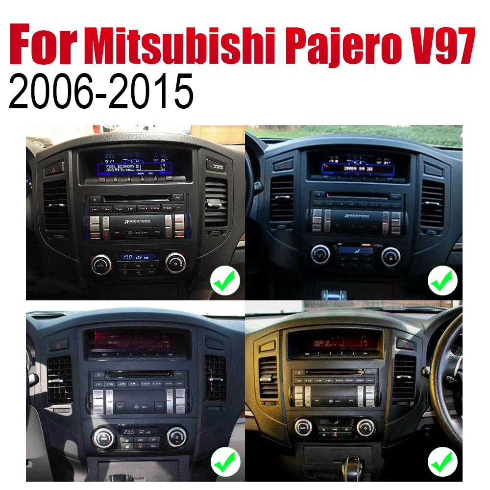 ZaiXi Android 2 Din автомобильное радио, DVD для Mitsubishi Pajero V97 2006~ автомобильный мультимедийный плеер gps навигационная система Радио стерео