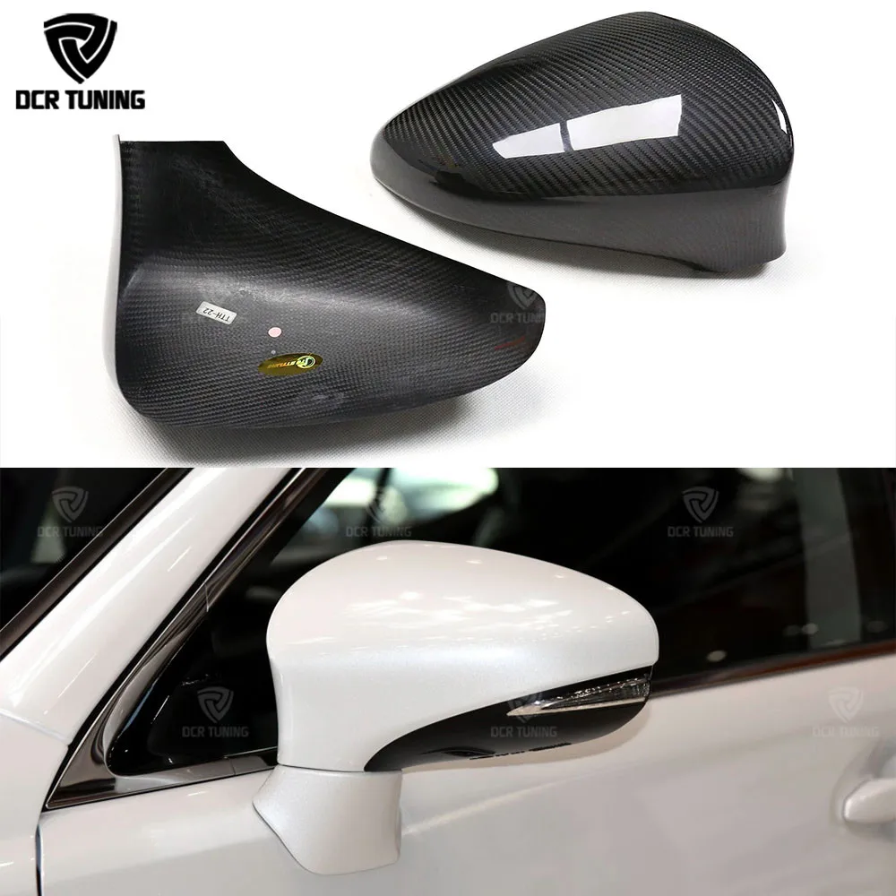 

Carbon Fiber rear view side mirror cover for Lexus ES IS LS 2013 - 2016 CT 2011-2016 GS 2012 - 2016 RC/RCF 2015 - 2016 Only LHD