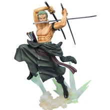 Одна деталь Аниме Фигурка 19 см Roronoa Zoro ПВХ фигурка модель игрушки Коллекционная кукла игрушки для мальчиков Рождественский подарок детям