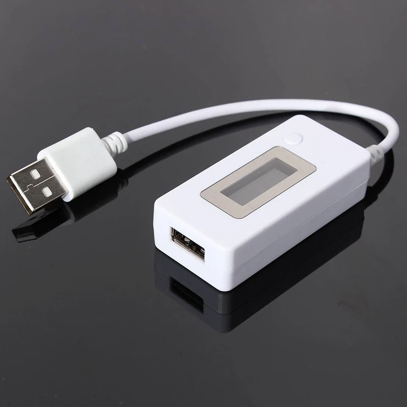 Mini LCD USB Power Monitor Power Meter Voltage Tester Amperemeter Digital Multimeter Voltmeter Current Detector Meter Current Me
