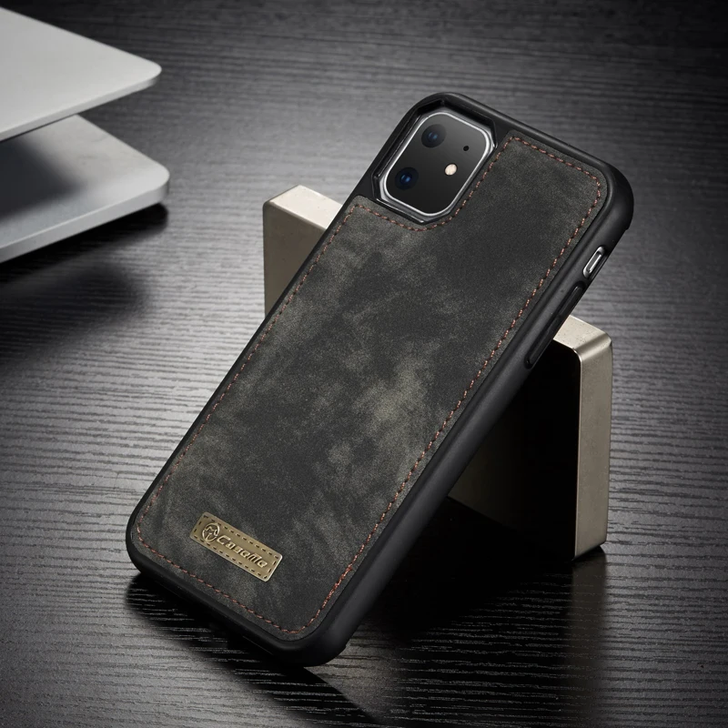 Для iPhone 11 многофункциональный кожаный чехол iPhone11 Pro Сплит флип на молнии Сумка Чехол кошелек телефон задняя крышка для iPhone 11 Pro Max