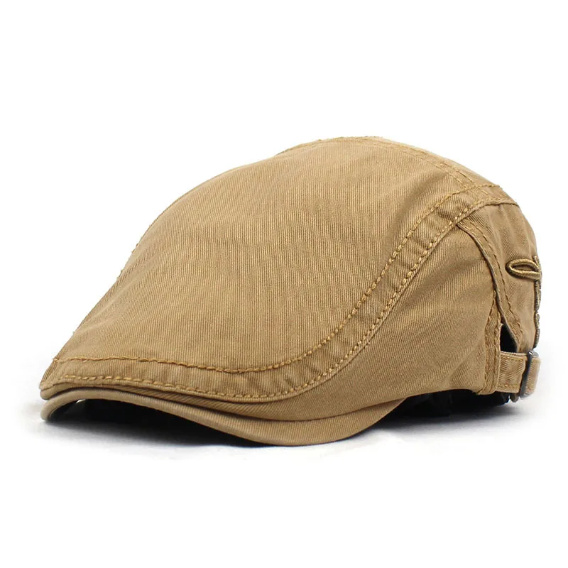 Frühling Sommer Newsboy Caps Männer Baumwolle Flache Schirmmütze Frauen Maler Baskenmütze Hüte 13_voghion.com