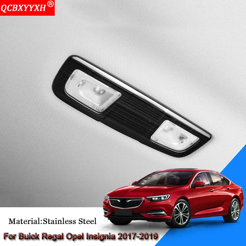Автомобильная Передняя Задняя лампа для чтения, рамка с блестками, автомобильные наклейки для Buick Regal Opel Insignia- Holden Commodore(ZB