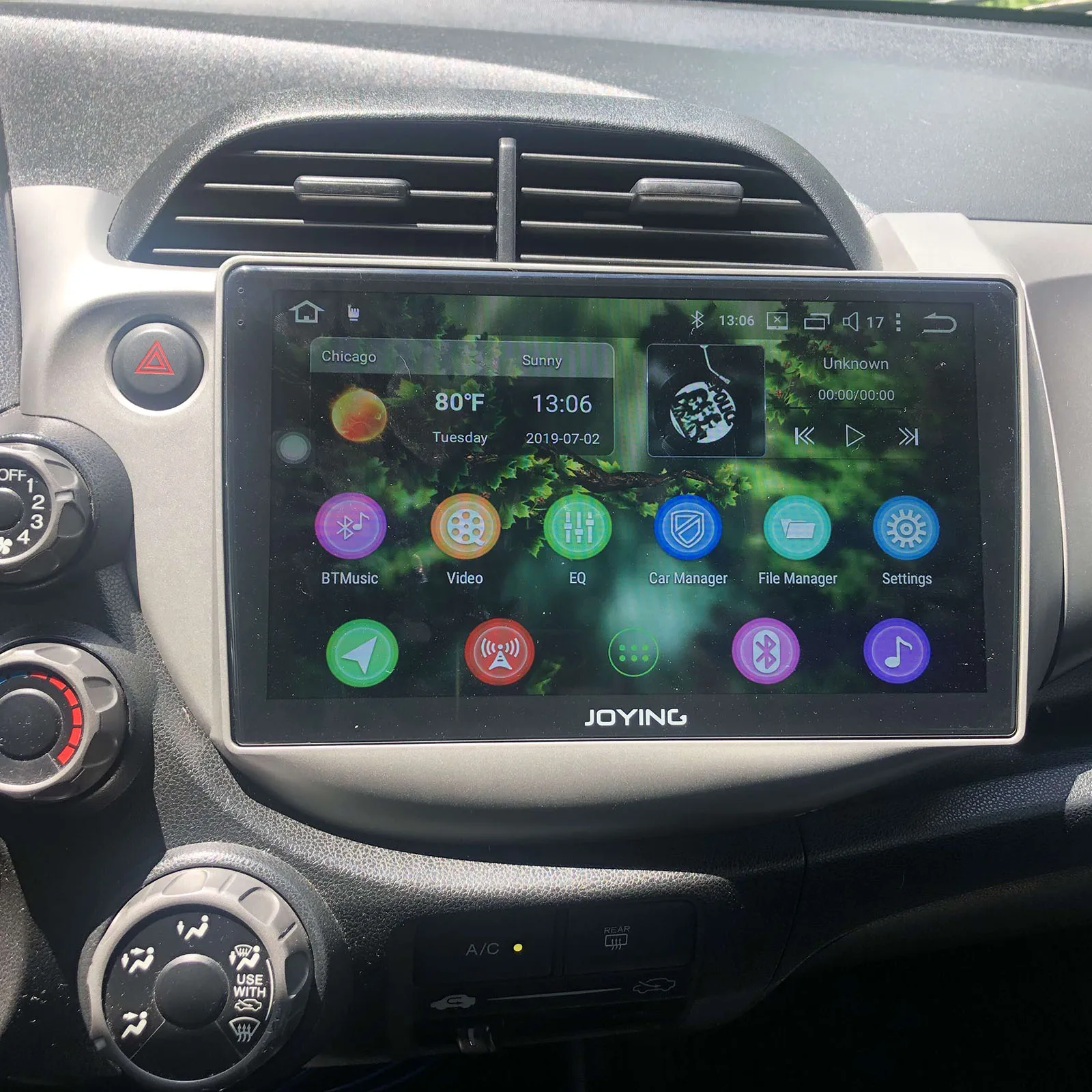 Best Joying 64G ROM 10.1" Android Car Radio  Car DVD Player For Honda Fit 2008-2013 1 Din IPS Screen GPS Navigation Bluetooth Carplay 5