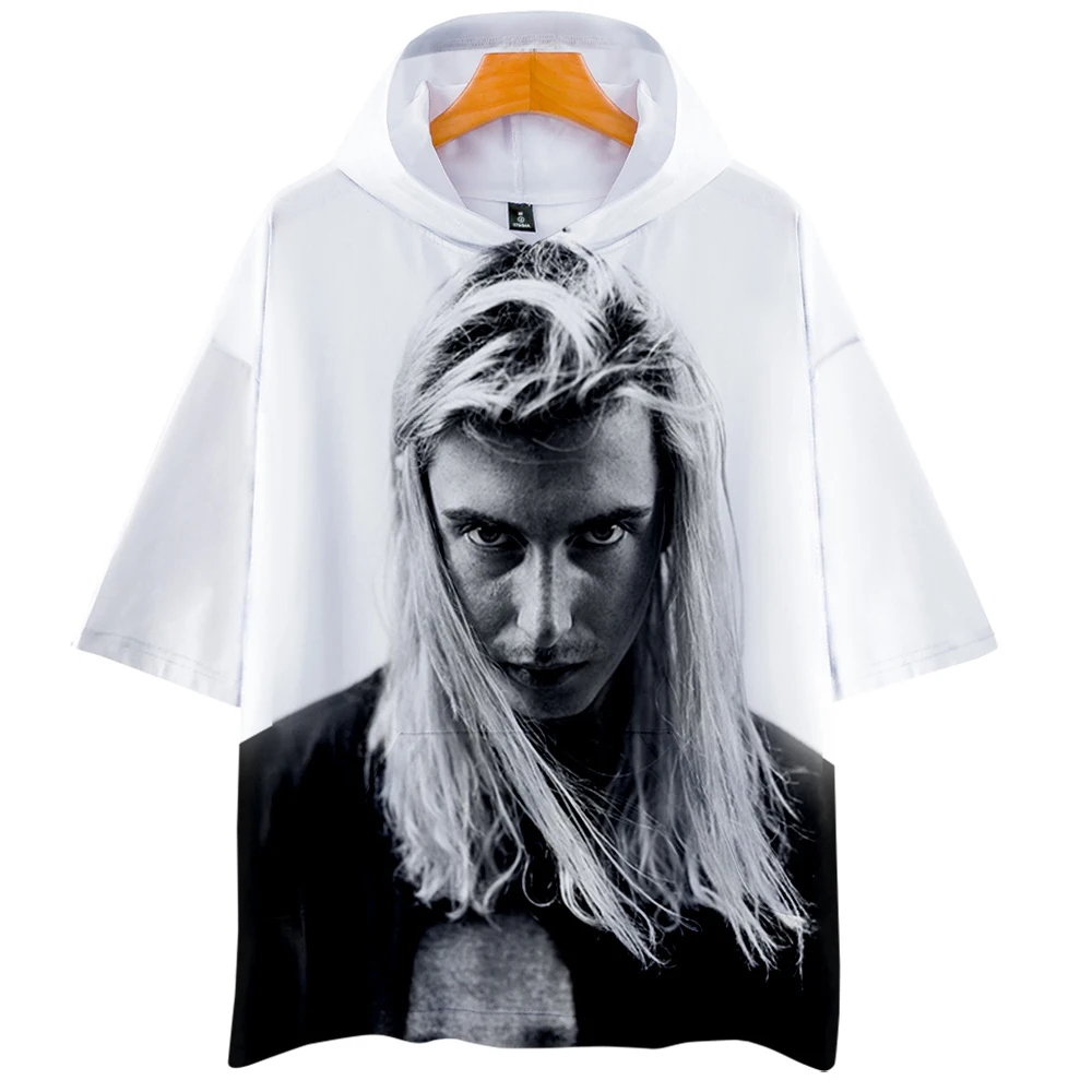 Ghostemane 3D футболки с капюшоном для женщин/мужчин, модная летняя футболка с коротким рукавом,, Повседневная Уличная одежда