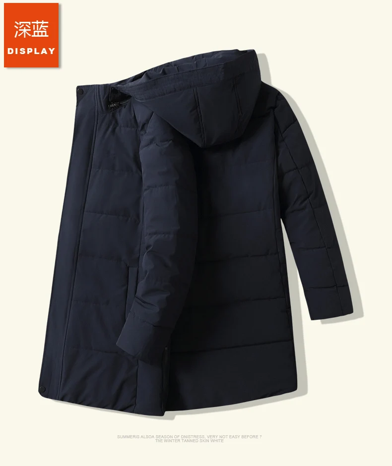 Plus size 10XL 8XL 6XL 5X Winter Jacket Men Hat Detachable Warm Coat Causal Parkas Cotton Padded Winter Jacket Men Clothing