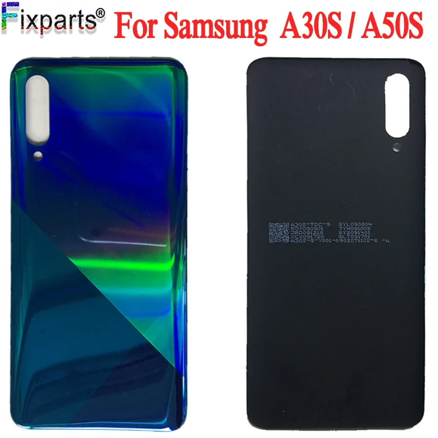 Новинка задняя крышка батарейного отсека для Samsung A30S Задняя стеклянная корпуса