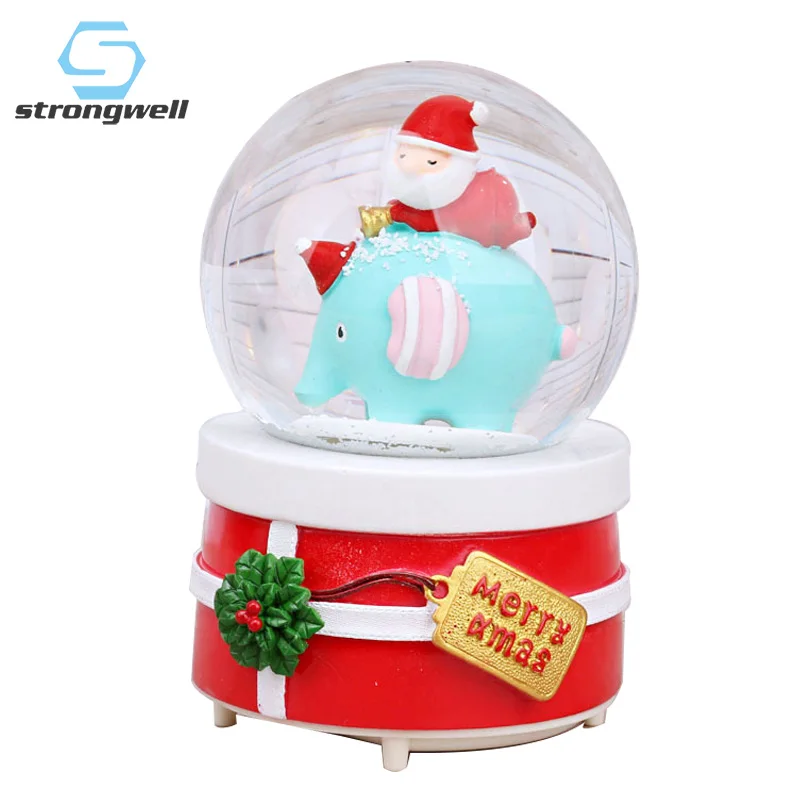 Хрустальный шар снежный ком музыкальная шкатулка светильник снежинка Материал