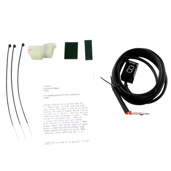 

For Honda Cb500X Vfr 800 Cb1000R Cb400Sf Cbr650F Cb650F Motorcycle 1-6 Level Ecu Plug Mount Speed Gear Display Indicator