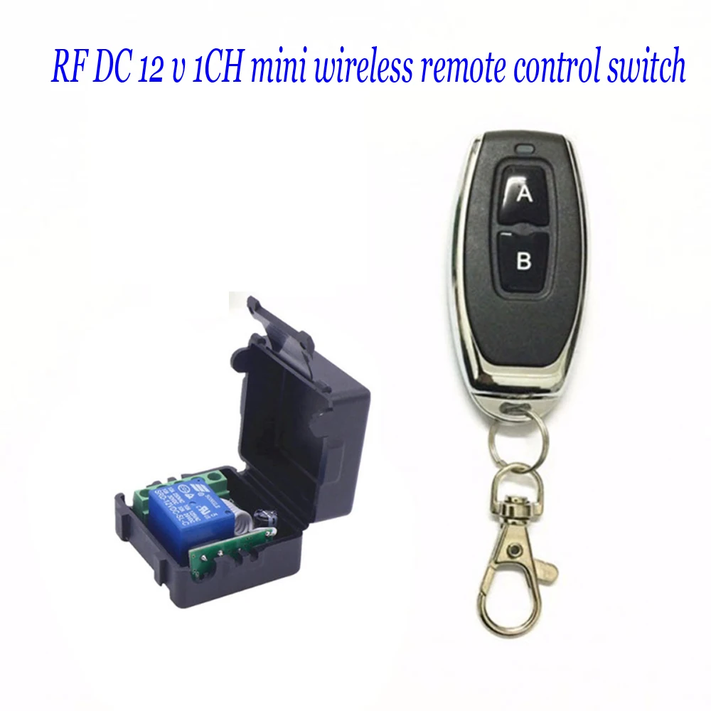 Миниатюрный беспроводной пульт дистанционного управления DC 12 в 1 канал|Пульты ДУ| |