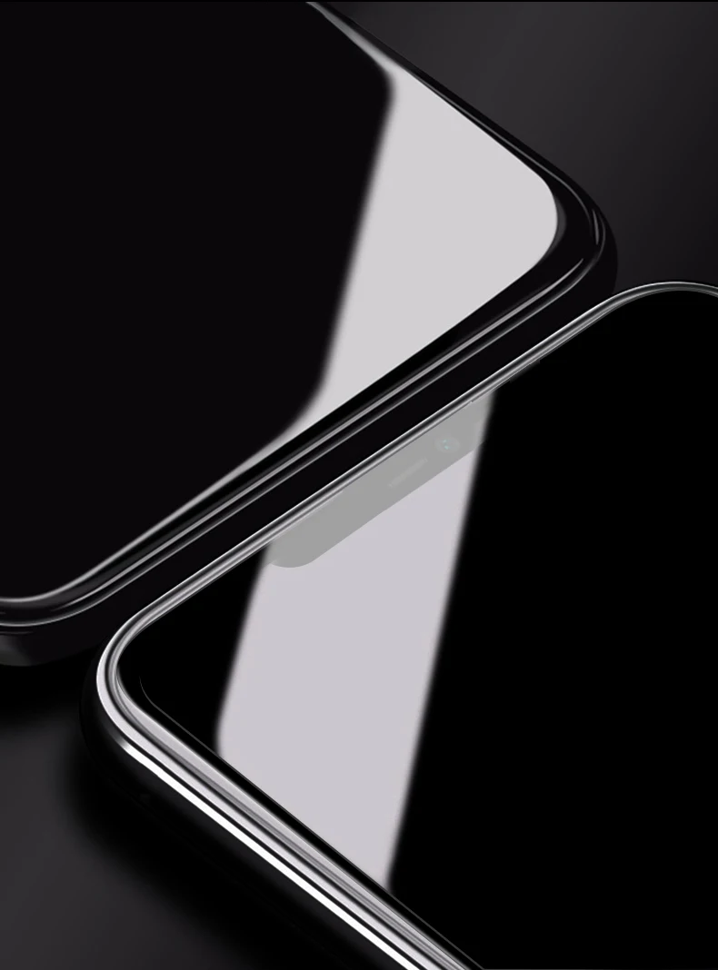 Для iPhone 11 закаленное стекло для iPhone11 pro max защита экрана полное покрытие Передняя пленка 2 шт черное защитное стекло HD