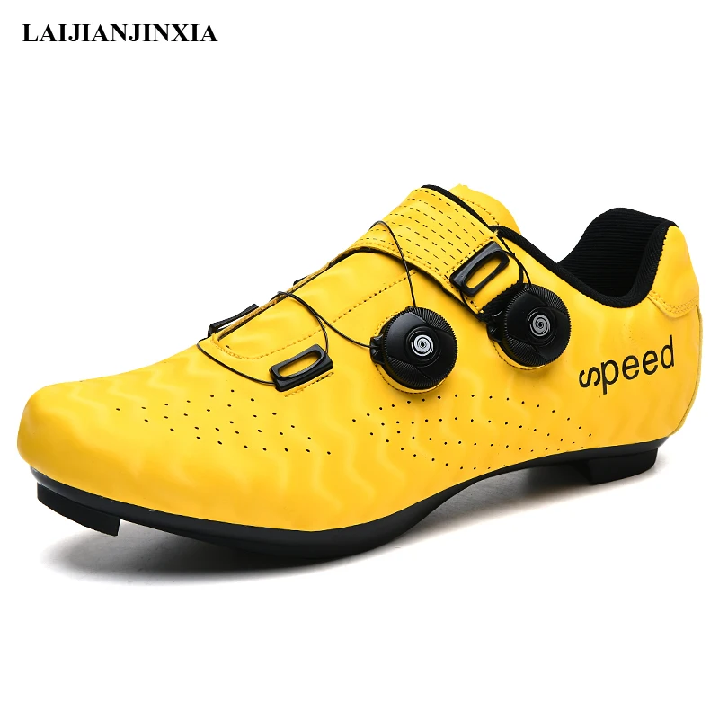 

Сверхлегкие самоблокирующиеся велосипедные туфли, профессиональная обувь для горных велосипедов, клипсы, педаль, SPD, гоночные кроссовки на плоской подошве для дорожного велосипеда, унисекс