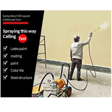 Tifan электрическое высокое устройство для безвоздушного распыления под давлением латексная машина для распыления краски инструмент для распыления краски