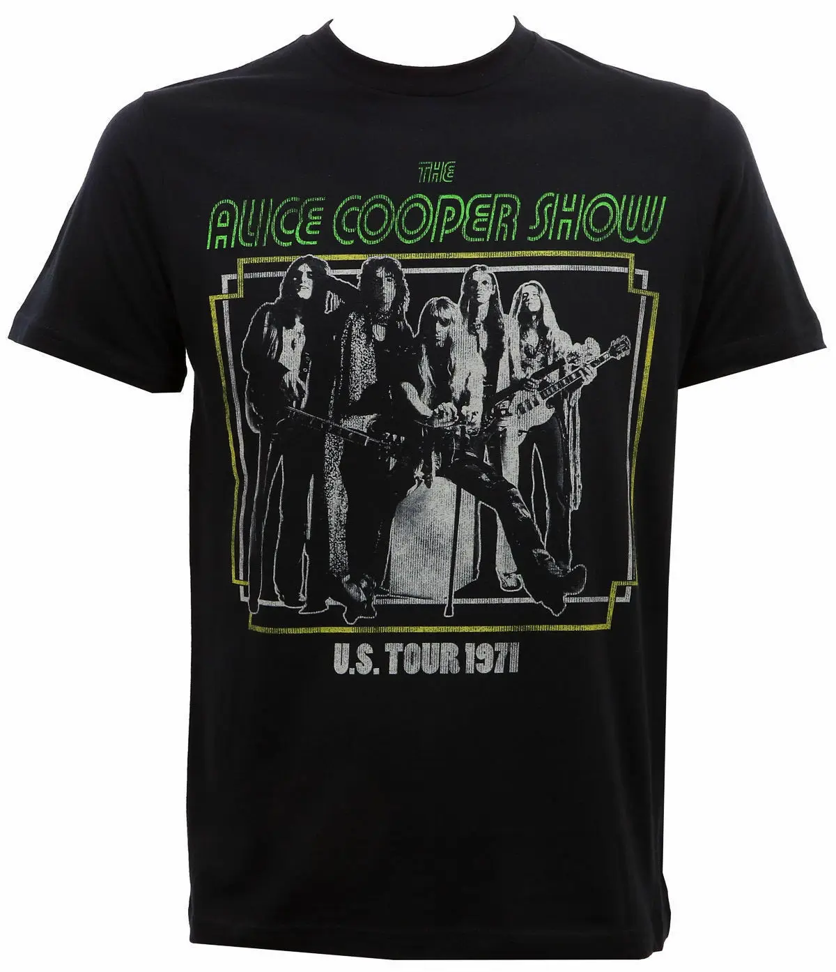 Футболка Alice Cooper US Tour 1971 новая и официальная! Летние Повседневное человек