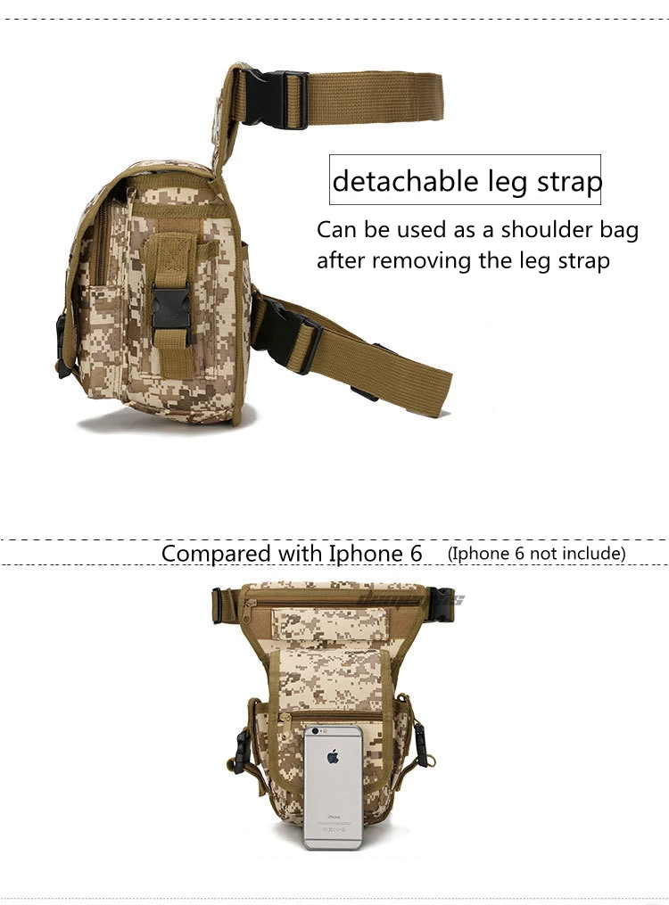 Уличная Военная Тактическая Сумка для оружия, спортивная сумка для ног, водонепроницаемая многофункциональная сумка