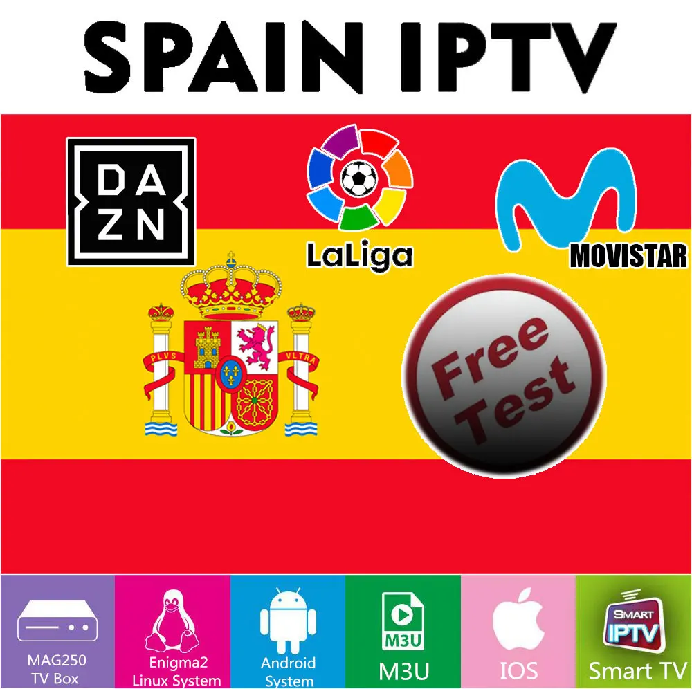 

europe IPTV Spain Sweden Arabic Greek Portugal M3U List Smart TV Germany Poland Dutch Belgium Canada US 24 hours Free test