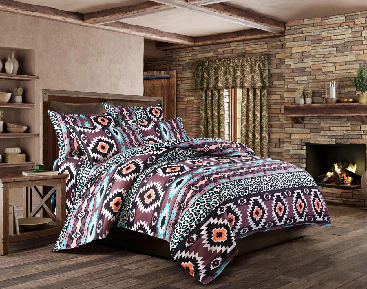 3d Bohemian Bedding Sets Boho Printed Mandala Duvet Cover Set with Pillowcase Queen Size Bedlinen Home Textile