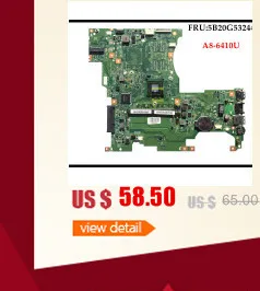 Высокое качество LF145M 448.00Y02.0011 для lenovo Flex2-14D материнская плата для ноутбуков FRU: 5B20G53253 A8-6410 DDR3 AMD 1 ГБ полностью протестирована