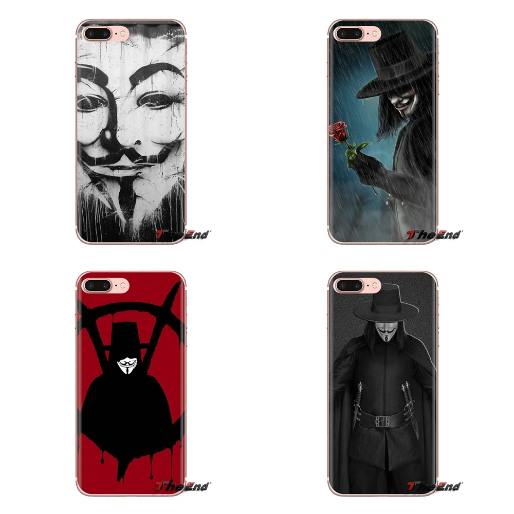 V for Vendetta маска Роза для htc U11 один M7 M8 A9 M9 M10 E9 Desire 630 530 626 628 816 820 Motorola G G2 G3 силиконовый