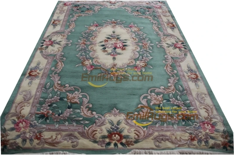 Китайский ковер aubusson, шерстяной французский ковер с ручной вязкой, толстый плюшевый ковер 510 358 gc85savyg28