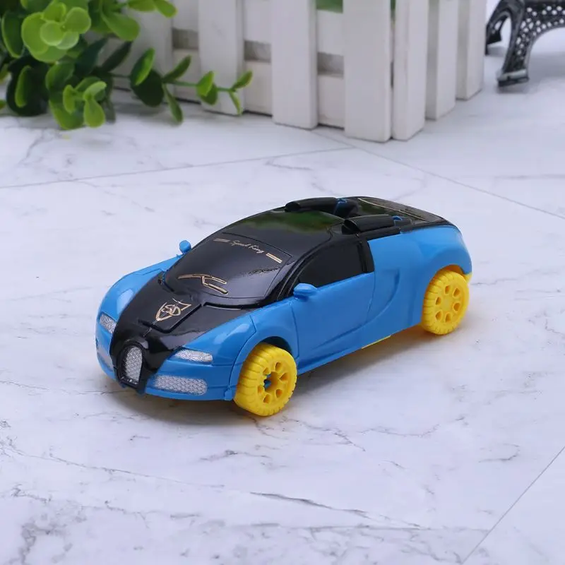 

2 In 1 Manual Transformation Robots Models Deformation Fighting RC Car Sports Toy for Kids Children's Birthday Gift R9UE