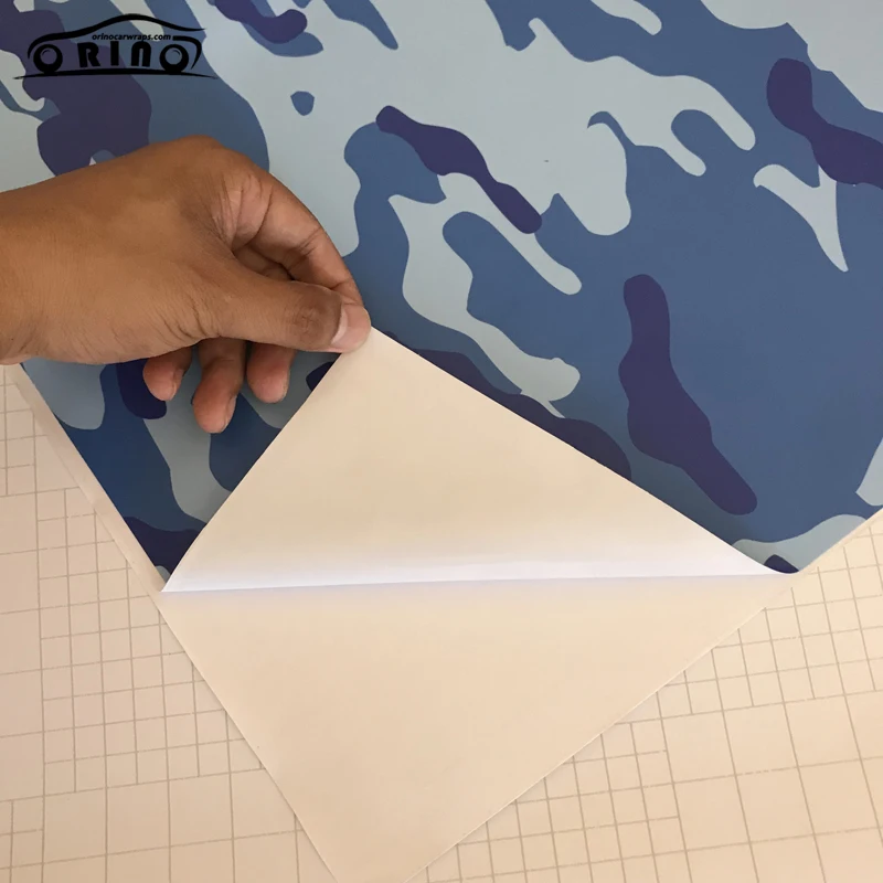 Blue Vinyl Wrap Film-5