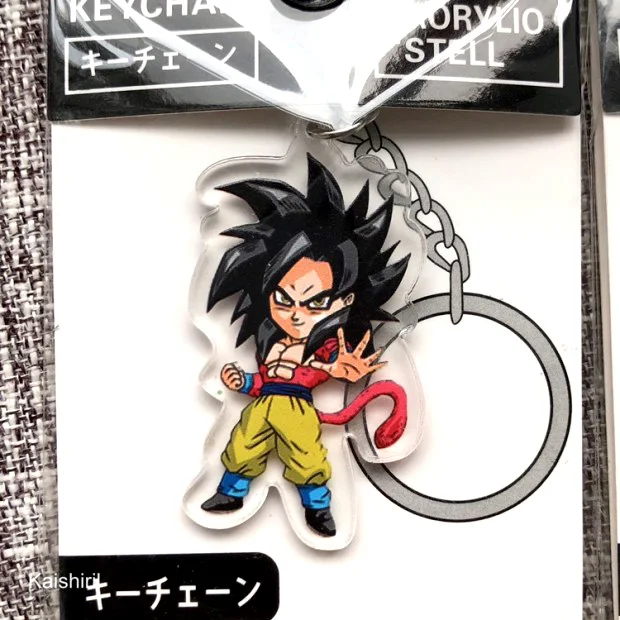 Dragon Ball Z аниме брелок мультфильм Супер Saiyan Goku брелок экшн игрушка Фигурки Коллекция Модель игрушки брелок кольцо брелок - Цвет: 32