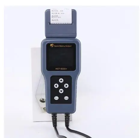 with printer MST 8000+ автоматический анализатор батареи проверяющая машина для тестирования автомобильной батареи - Цвет: with printer