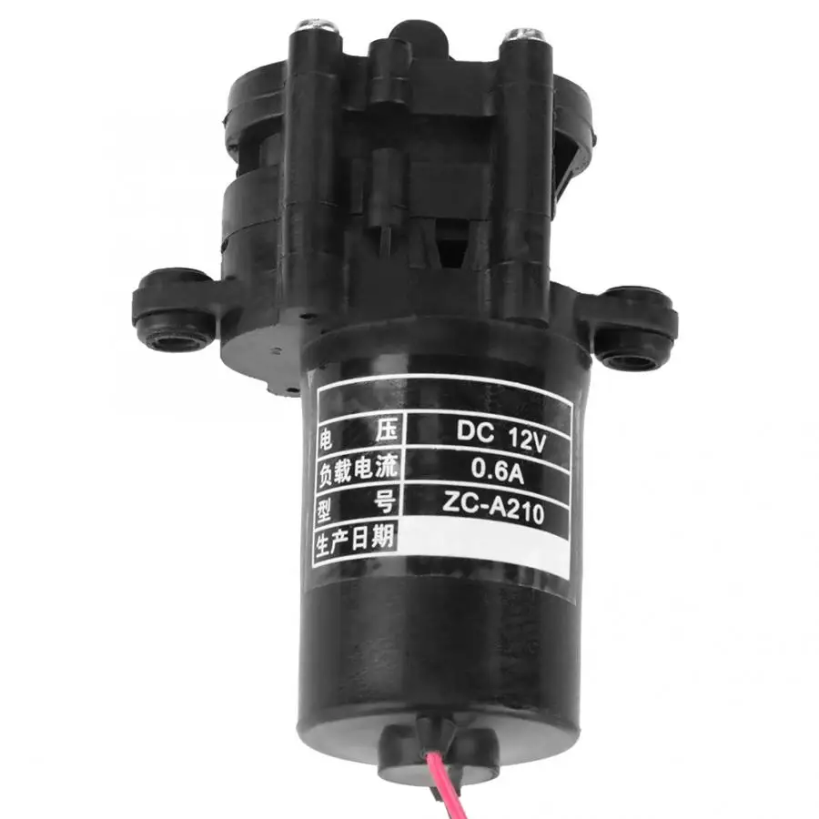 ZC A250/ A210 DC 12V/ 24V Mini самовсасывающий коррозионно стойкий пластиковый Шестеренчатый