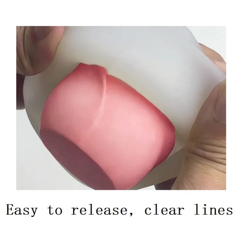 Форма для шоколада 3D розы цветы мусс торт кубики льда помадка свеча ароматерапия