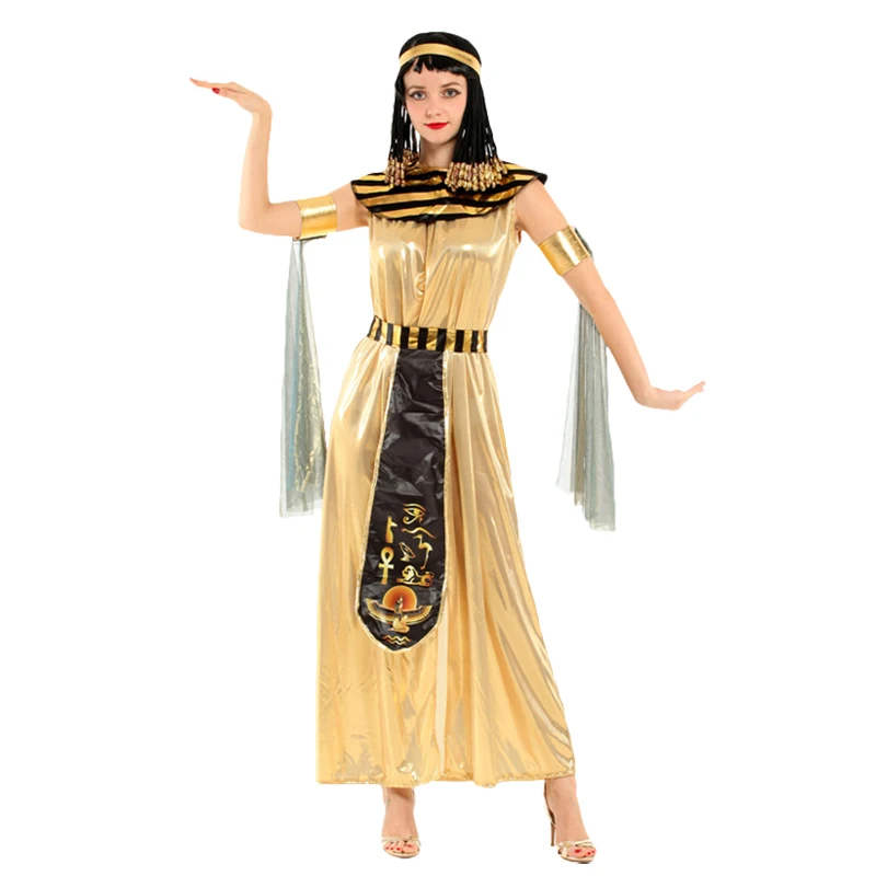 Вечерние костюмы на Хэллоуин, карнавал, экзотические костюмы с изображением египетской Клеопатры, костюмы Фараона для мужчин, женщин, детей, новогодние вечерние костюмы принцессы для костюмированной вечеринки