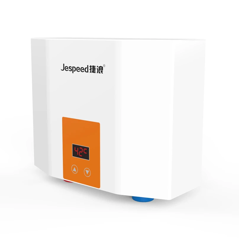 Heater Jespeed вертикальный мгновенный Электрический проточный водонагреватель настенный Электрический термостат водонагревателя быстрый нагрев горячий душ - Цвет: Heater