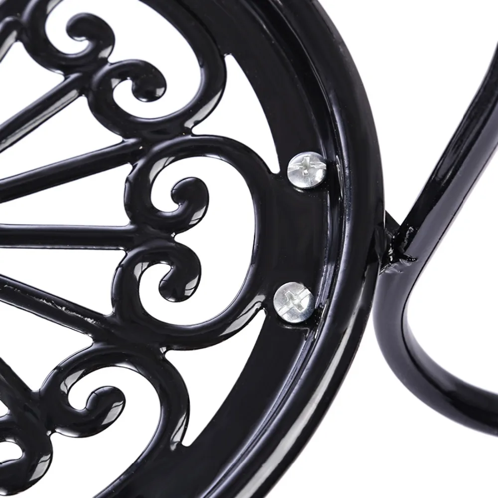 Dual-Layer Iron Art Pergola for Bonsai Pot Balcony Plant Pot Stand Simple Indoor Outdoor Gardenpot Base Holder Shlef Garden