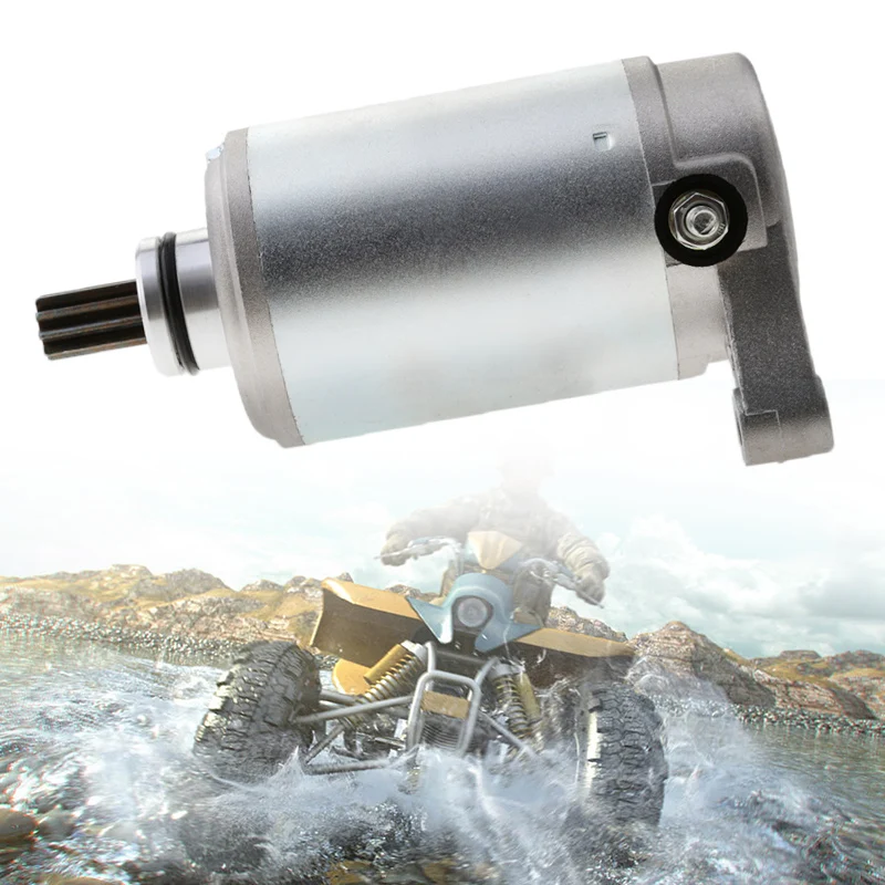 Двигатель мотоцикла 9T стартер для Yamaha Warrior 350 YFM350X Raptor 350 YFM350R Kodiak 400 YFM400 Big Bear 350 и т. д. ATV аксессуары