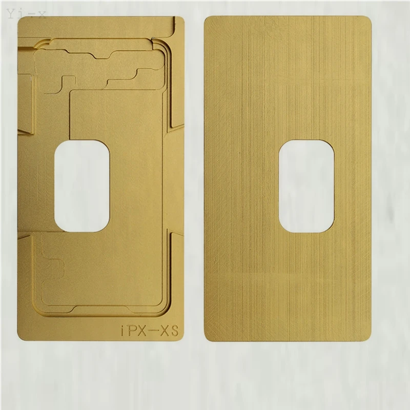 Металлическая Форма для iPhone 6 6S 7 8 Plus X XS XR XS Max lcd Внешний экран ламинирование клей позиционирование ламинатор пресс-форма
