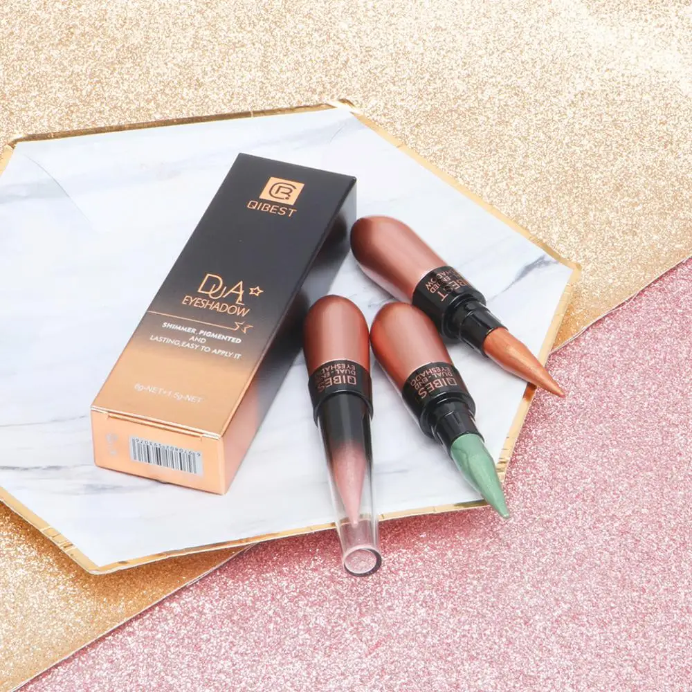 Подводка для глаз с мягкой гладкой текстурой мягкие тени век 2 в 1 Набор макияжа