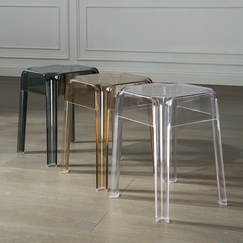 Скандинавский стул, квадратный стул, модный креативный пластиковый стул с кристаллами, высокий барный стул, простой современный акриловый стул| | | АлиЭкспресс - Blehome Center Store: прозрачная мебель и классные кресла