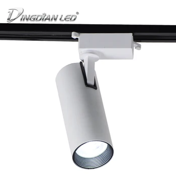 

LED Track Light COB Spot Light Spotlights 20W 30W AC220V Track Spotlights Rail COB for Home Supermarket Clothing Stores