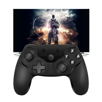 

Bevigac Wireless Bluetooth Gaming Controller Gamepad with Gyro-Axis Vibration Turbo Screen Capture Feature for Nintendo Switch