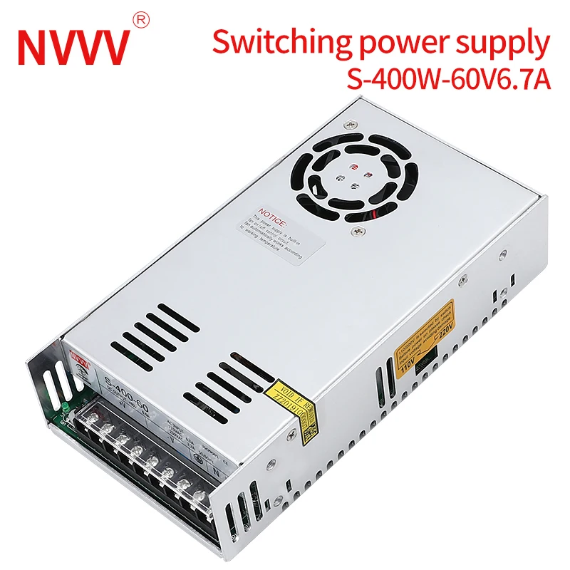 NVVV импульсный источник питания 15 w 400 w ac110/220v dc 5v 12 v 24 v 36 v 48 v60 v dc источник питания (400w60v6.7a для RD6006)|Импульсный источник питания|   | АлиЭкспресс