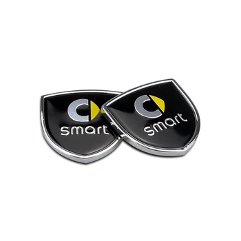 

Aluminum Emblem Trunk Body Decoration Car Sticker For Smart fortwo forfour forjeremy vision EQ forstars forvision forspeed