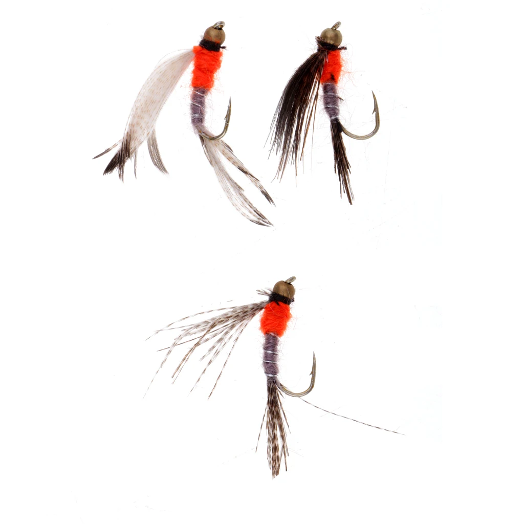 40pcs Dry Flies Fly Fishing Flies Kit Bass Salmon Trout Flies Floating Assortment with Fly Box for Freshwater and Saltwater