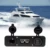 NEW-Flush Mount Anderson Plug Socket Double USB Charger Socket with Cigarette Lighter Panel for Caravan Camper Boat Truck RV